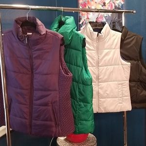 Bundle of Puffy Vests
